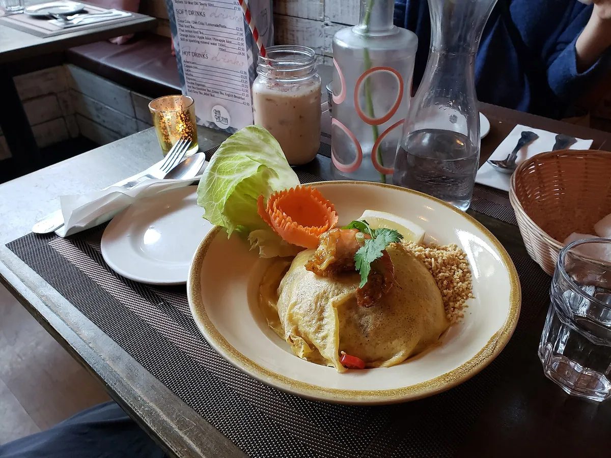Thai food typical of Bambu